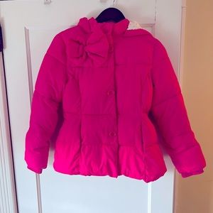 Girls Kate Spade size 14 Puffer Coat EUC